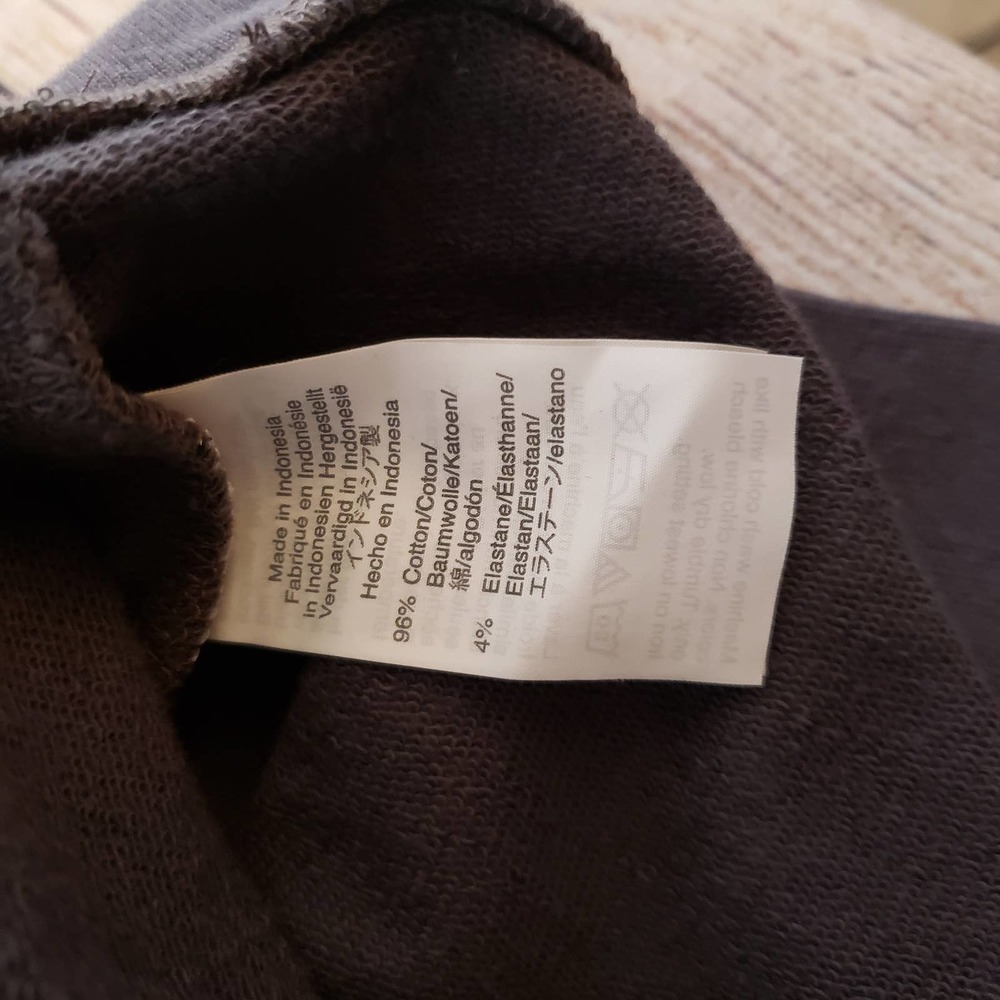 J.Crew Factory Gray Leopard Print Cotton Terry Sw… - image 6